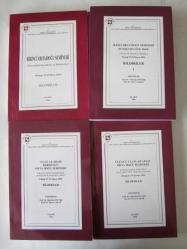 Birinci, İkinci, Üçüncü, Dördüncü Uluslararası Orta Doğu Semineri Bildirileri Cilt: I - IV [5 KİTAP]