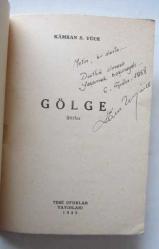 Gölge [İMZALI] / Şiirler