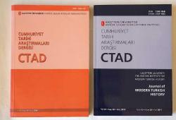 CTAD Cumhuriyet Tarihi Araştırmaları Dergisi, 2005 - 2017, Sayı: 1, , 5, 6, 7, 8, 9, 10, 11, 12, 13, 14, 15, 16, 17, 18, 19, 20, 22, 23, 24, 25, 26 [23 ADET]