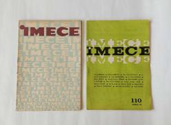 İMECE Aylık Kültür / Fikir ve Sanat Dergisi, 1961 - 1970, Sayı: 1-39, 72, 81-83, 85-91, 93-97, 101, 104, 107, 108, 110 [60 ADET]