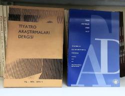 TİYATRO ARAŞTIRMALARI DERGİSİ Dil ve Tarih-Coğrafya Fakültesi Tiyatro Araştırmaları Enstitüsü / Tiyatro Bölümü, 1970 - 2008, Sayı: 1 - 27 [TAKIM]