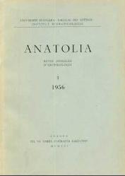 ANADOLU / ANATOLIA Ankara Üniversitesi DTCF Eski Önasya - Akdeniz Medeniyetleri Araştırma Enstitüsü / Arkeoloji Bölümü Dergisi, 1956 - 2022, Sayı: 1 - 47 + EKLER [TAM TAKIM]