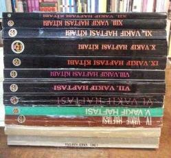 VAKIF HAFTASI KİTAPLARI, 1983 - 2011, Cilt: 1 - 13 + 6 / I - XIII. VAKIF HAFTASI [20 KİTAP TAKIM]
