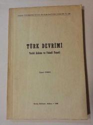 Türk Devrimi Tarihi Anlamı ve Felsefi Temeli i [İLK BASKI, İMZALI]