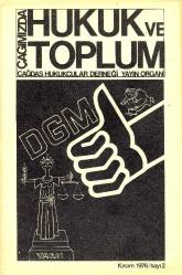 ÇAĞIMIZDA HUKUK VE TOPLUM, 1976 - 1978, Sayı: 2, 3, 4, 5, 6, 7, 10, 11, 14, 16 [10 ADET]