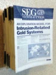 SEG NEWSLETTER Society of Economic Geologist, 2000 - 2011, 40 - 73, 72, 73, 75, 76, 77, 78, 80, 81, 82, 85, 86, 87 [45 ADET]