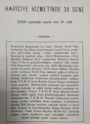 HARİCİYE HİZMETİNDE OTUZ SENE 1892 - 1922, Cilt: 1, 4 [2 KİTAP, İMZALI]
