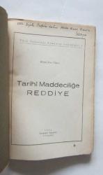 Tarihi Maddeciliğe Reddiye [İMZALI]