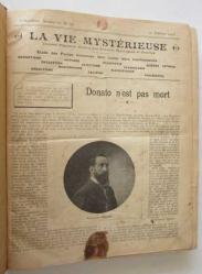 LA VIE MYSTERIEUSEL Journal Populaire Illustre des Sciences Psychiques et Occultes, 1913, Cinguieme Annee No: 97, 98, 99 + [TEK CİLTTE] / Etude des Forces Inconnues dans toutes leurs manifesttations: Magnetisme, Hypnose, Telepathie, Science astrale, Suggestion, Spiritisme, Psychologie, Mediumnisme, Clairvoyance, Occultisme, Religion, Philosophie