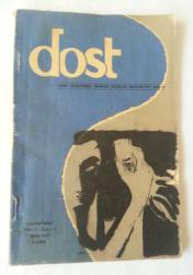 DOST DERGİSİ [1. Dizi] Türk Sanatında Yeninin Güzelin Değerlinin Dostu, Ekim 1957 - Aralık 1960, Sayı: 1, 3, 4, 5, 9, 13, 21, 22, 26, 27, 28, 29, 30, 37, 39 [15 ADET]
