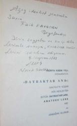 Bayraktar Ana [İMZALI]