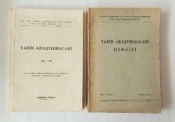 TARİH ARAŞTIRMALARI DERGİSİ [TAD], A.Ü. Dil ve Tarih-Coğrafya Fakültesi Tarih Araştırmaları Enstitüsü / Tarih Bölümü, 1940 + 1963 - 2023, Sayı: [1] + 1 - 73 [TEK SAYI EKSİKLİ TAKIM]