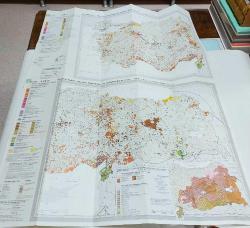 HARİTA: Republik Türkei, Ethnische Minderheiten im Landlichen Raum (Ostteil), Republic of Turkey Rural Ethnic Minorities [2 PARÇA]