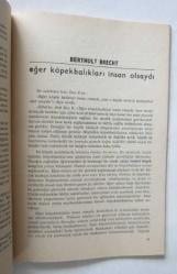 YARINA DOĞRU Aylık Siyaset, Kültür, Sanat Dergisi, Kasım 1973 - Mart 1974, Sayı: 1, 2, 3, 4, 5, 14, 15 [7 ADET]