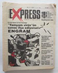 EXPRESS Haftalık Gazete Sahibinin Sesi Değil, Kendi Sesi / Kağıttan Dergi, 1994 - 1997, Sayı: 1 - 47, 49, 50, 54, 57, 59, 98, 100, 101, 138, 145, 154 [58 ADET]