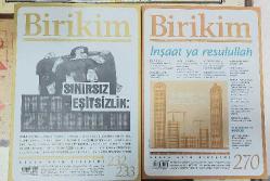 BİRİKİM Aylık Sosyalist Kültür Dergisi, Mayıs 1989 - 2021, Sayı: 1 - 384 [İKİNCİ SERİ, 138 ADET]
