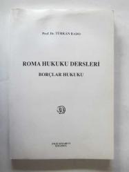Roma Hukuku Dersleri Borçlar Hukuku