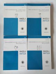 ANADOLU / ANATOLIA Ankara Üniversitesi DTCF Arkeoloji Bölümü Dergisi, 2005 - 2019, Sayı: 29, 33, 41, 43, 45 [5 ADET]