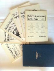 SOUTHEASTERN GEOLOGY, 1990 - 2002, Vol. 31 - 41 [9 CİLT + 6 SAYI]