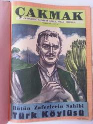 ÇAKMAK Cumartesi Günleri Çıkar, Siyasi Mecmua, 1 Eylül 1956 - 16 Şubat 1957, Cilt: 2,  Sayı: 26 - 50 [ 25 ADET]