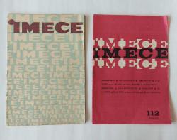İMECE Aylık Kültür / Fikir ve Sanat Dergisi, 1961 - 1970, Sayı: 1 - 40, 52, 54, 72, 73, 76, 81 - 107, 109, 110, 111, 112 [76 ADET]