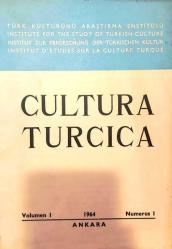 CULTURA TURCICA (İngilizce, Fransızca, Almanca), 1964 - 1987, Vol. 1 - 11 [TAM TAKIM]