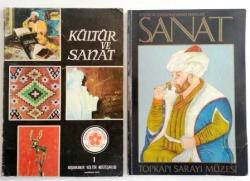 KÜLTÜR VE SANAT [SANAT] Kültür Bakanlığı Dergisi, 1973 - 1982, Sayı 1, 4, 5, 6, 7 [5 ADET]