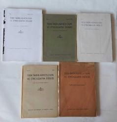 TÜRK TARİH, ARKEOLOGYA VE ETNOGRAFYA DERGİSİ / TÜRK ARKEOLOJİ DERGİSİ (TAD), 1933 - 1997, Sayı: 1 - 31 [TAM TAKIM]