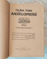 İSLAM - TÜRK ANSİKLOPEDİSİ MUHİTÜLMAARİF, 1940 - 1941 [1. CİLT]