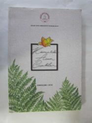 Kömürde Açan Çiçekler  / Tezhib Kalemişi Minyatür Kat'ı Ebru Cilt Mozaik Botanik