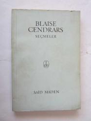 Blaise Cendrars Seçmeler - Sanat Kitabevi / Sahaf
