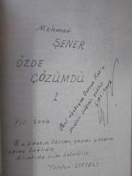 Özde Çözümdü, Cilt: 1 - 2 [İMZALI]