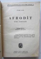 Afrodit, Eski Adetler