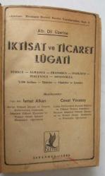 Altı Dil Üzerine İktisat ve Ticaret Lügatı / Türkçe - Almanca - Fransızca - İngilizce - İtalyanca - İspanyolca