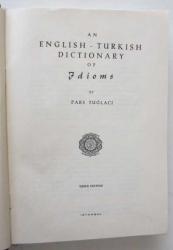 İngilizce - Türkçe Tabirler Lugatı / An English-Turkish Dictionary of Idioms