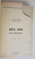 Orta Doğu (Siyasi ve İktisadi Coğrafya)