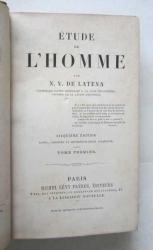 Etude de l'Homme, Tome Premier