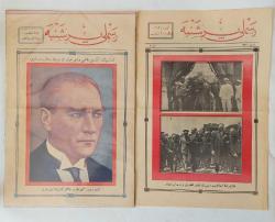 RESİMLİ PERŞEMBE Her Hafta Perşenbe Günleri Çıkar Türkiye'nin En Mükemmel Haftalık Mecmuasıdır, 1926 - 1928, No: 83 - 138 [56 ADET]