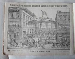 Tableaux Auxiliaires Delmas, Pour l'Enseignement Pratique des Langues Vivantes par l'Image et la Methode Directe 1er - 2er Chaier, Tableaux 1 - 16 Français