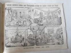 Tableaux Auxiliaires Delmas, Pour l'Enseignement Pratique des Langues Vivantes par l'Image et la Methode Directe 1er - 2er Chaier, Tableaux 1 - 16 Français