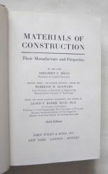 Materials of Construction / Their Manufacture and Properties