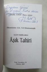 Ölümünün 124. Yıl Dönümünde Altunhisarlı Aşık Tahiri [İMZALI]