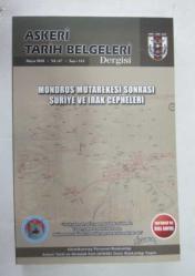 ASKERİ TARİH BELGELERİ DERGİSİ, 1985 - 2019, Sayı: 85, 86, 93, 94, 109, 115, 117-144 [34 SAYI,  35 ADET]