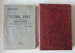 TÜRK DİLİ Türkçe - Fransızca Belleten I - III. Seri + TÜRK DİLİ ARAŞTIRMALARI YILLIĞI BELLETEN, 1937 - 1973 [18 ADET]