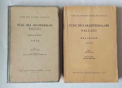 TÜRK DİLİ Türkçe - Fransızca Belleten I - III. Seri + TÜRK DİLİ ARAŞTIRMALARI YILLIĞI BELLETEN, 1937 - 1973 [18 ADET]