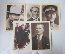 6 Adet Atatürk Kartpostalı