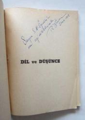 Dil ve Düşünce [ÇEVİRMENİNDEN İMZALI]