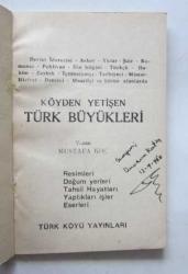 Köyden Yetişen Türk Büyükleri [İMZALI]