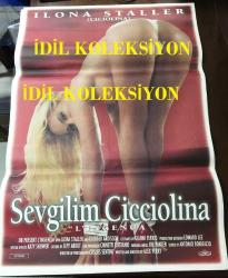 Efemera - SEVGİLİM CICCIOLINA (L'INGENUA), EROTİK SİNEMA FİLM AFİŞİ / POSTERİ - BÜYÜK BOY - ORİJİNAL - 100 X 68 cm EBADINDA - Original Turkish Big Size Movie Poster - Ilona Staller, Giorgio Ardisson, Gianni Ferrio, Edward Lee, Katy Shower, Jefy Abbot, Cinnetti Rostanie, Joe Panter, Antonio Bonifacio, Coslos Sentini, Alex Perry - kitantik - kitaLog