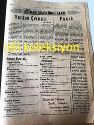 İSTANBUL ÖZ HAKİKAT GAZETESİ YEREL TAŞRA BASINI --10 Eylül 1963 Sayı :1454 Yıl :5 --Atatürk ilkokulunun temel atma  töreni cumartesiye yapılıyor   --20 Esnafa ceza kesildi --Tuzlalıların Tapu İşi  Çözüme Bağlanıyor --Pendik Eski Muharipler  Derneği Yarın Kongre  Yapıyor --Para kazanmak suç mu ? Turgut  Kazan --Bir milyon dört yüz  bin kişi  verem testinden geçti --Roman :Prenses  Ayla :Nursu  Marmara --Panik  :  Çetin Altan --Kadınlar köşesi :Renkler ve Karakteriniz   :Ayşe Deniz --Türkiye - Almanya Mili Maçını  Onbinden Fazla  Türk  Takip Edecek --